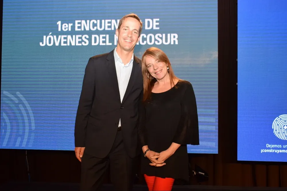 Andreas Dürig y María Fernanda Amado