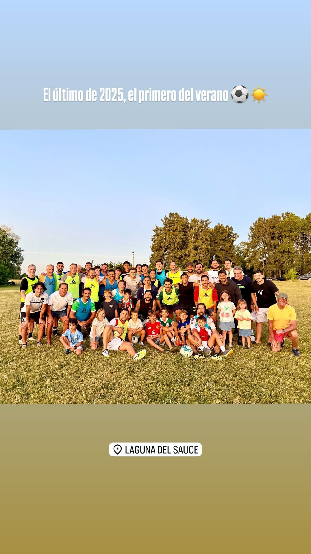 El fútbol de Diego Forlán y sus amigos en Punta del Este