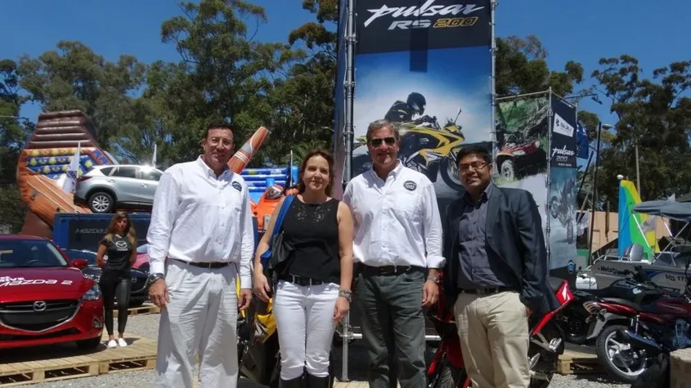 Ricardo Fabini, Stella Arrieta, Fernando Arrieta y Neil Sarkar