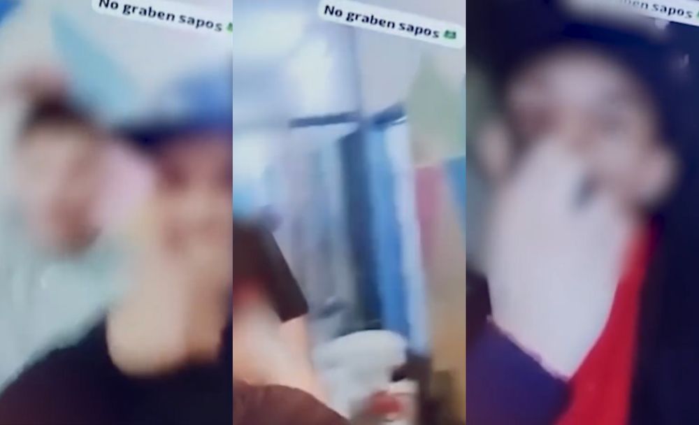 Imágenes del video del motín en el Inisa