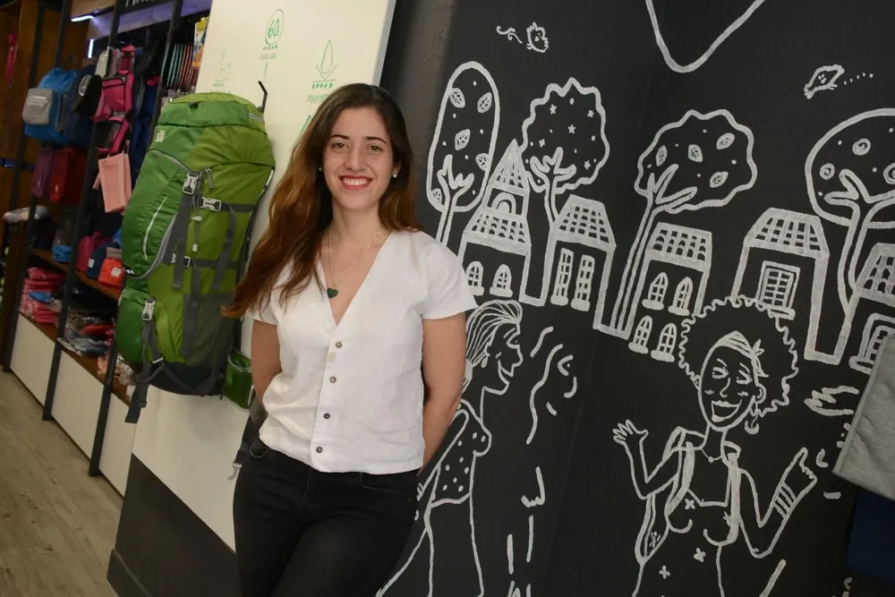 Ginny Ferraz, co-fundadora de Trotamundos