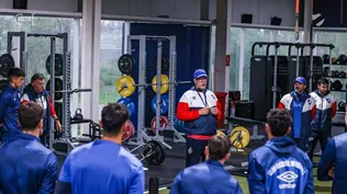 Francisco Ginella. Práctica de Nacional en Los Céspedes