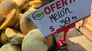 Lista Inteligente: varios productos con ofertas, como el melón.