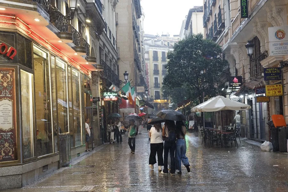 Calor y tormentas para este viernes en España.