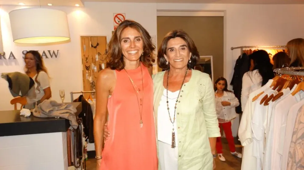 Inés Arrosa y Margara Shaw