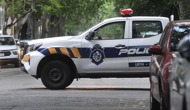 Camioneta de Policía. (Archivo)