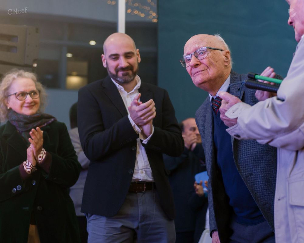 Hernán Navascues homenajeado en la Noche de los Socios de Nacional