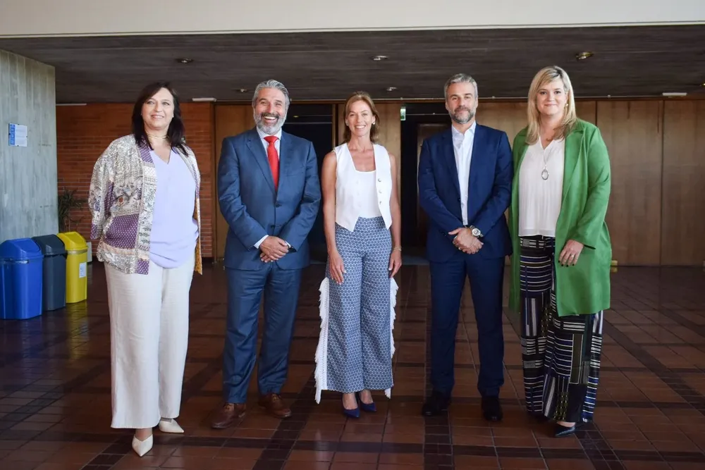 Carmen Farina, Gustavo Trelles, Lorena Ponce de León, Pablo Gaudio y Patricia Dopazo