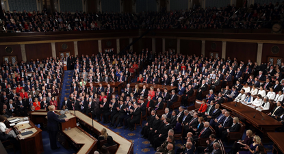 Trump da ante el Congreso su discurso sobre el estado de la Unión con su agenda debilitada por recientes reveses políticos