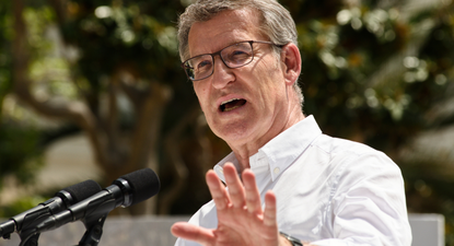 Alberto Núñez Feijóo, líder del PP