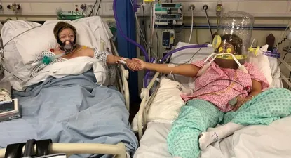 Maria Rico y su hija Anabel Sharma fueron internadas en el hospital por covid-19 el mismo día.