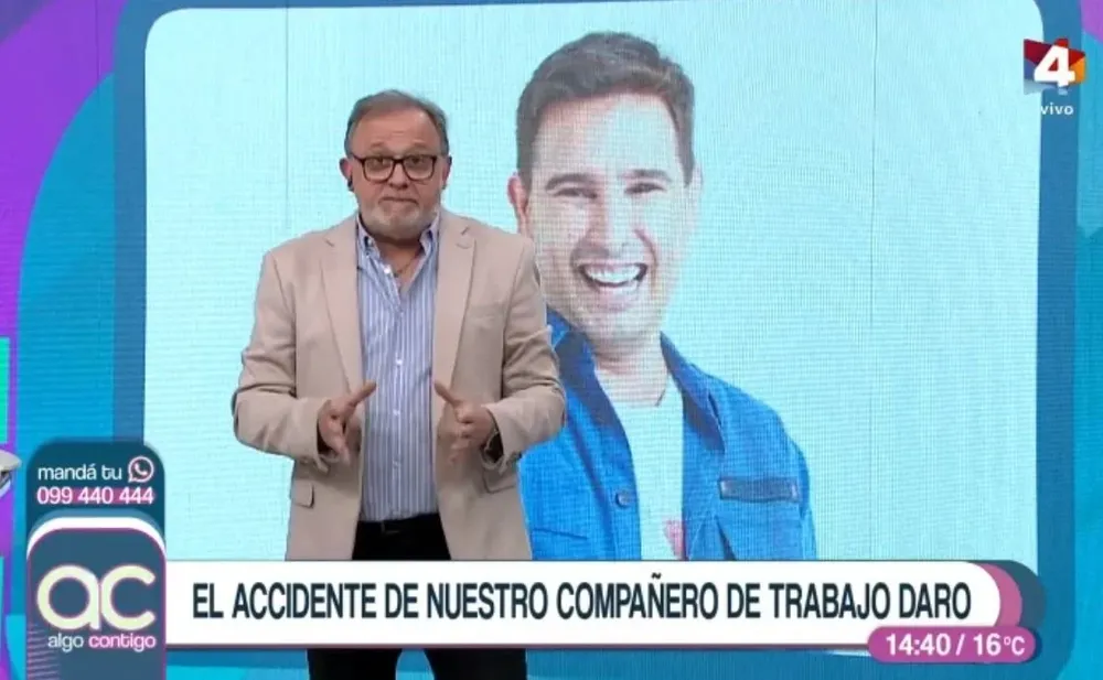 El mensaje de Carballo al arranque de Algo Contigo en Canal 4