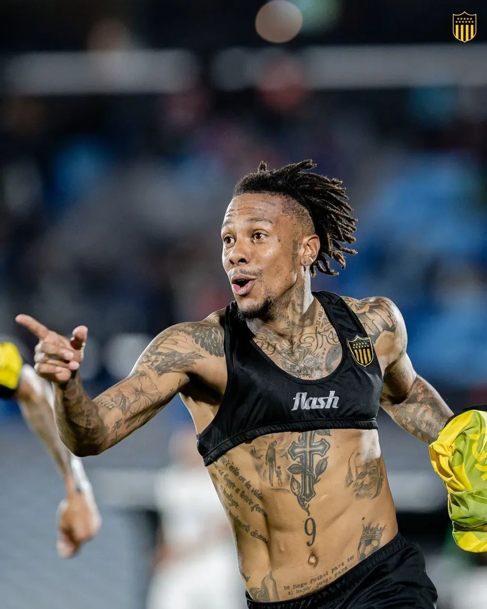 El festejo de Abel Hernández