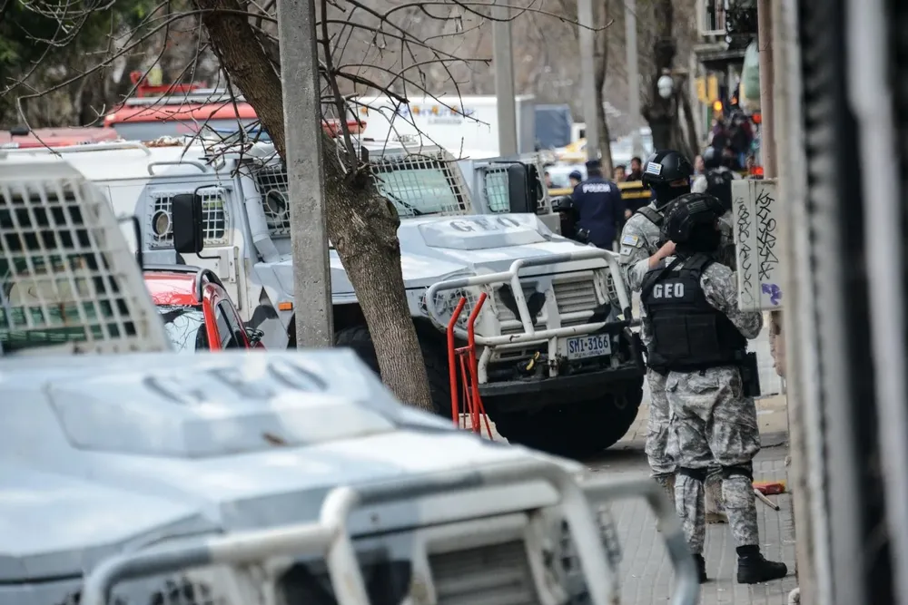 La Policía llegó al lugar al mediodía y el hombre quedó neutralizado sobre las 4 de la tarde