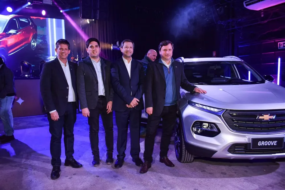 Felipe Klimas, Pablo Riquelme, Bernardo García y Claudio DAgostini