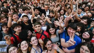 Massa visitó el Carlos Pellegrini