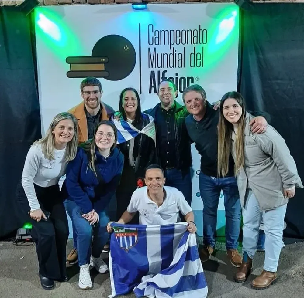 Los uruguayos ganadores del Mundial del Alfajor