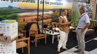 Agro en Punta 2026: presencia de Alianza del Pastizal y Augap en el área de expositores.