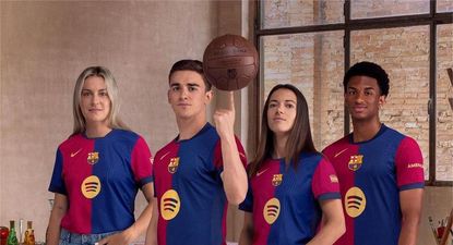 Nueva camiseta del FC Barcelona.