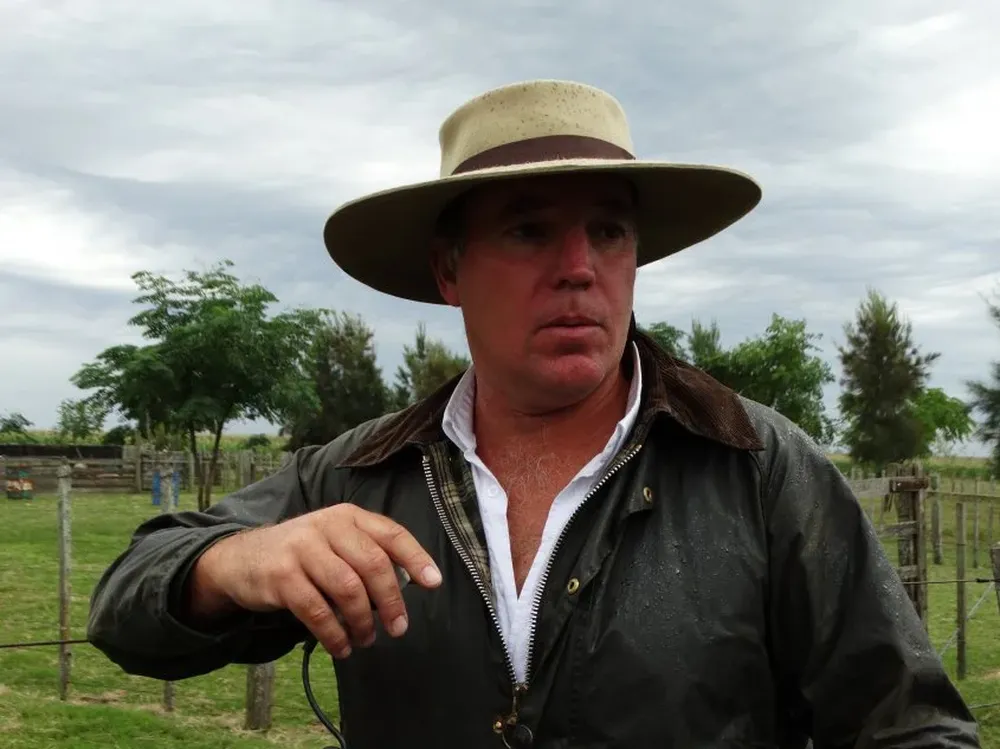 Rodolfo Lugaro, presidente de la Sociedad de Criadores de Shorthorn del Uruguay.