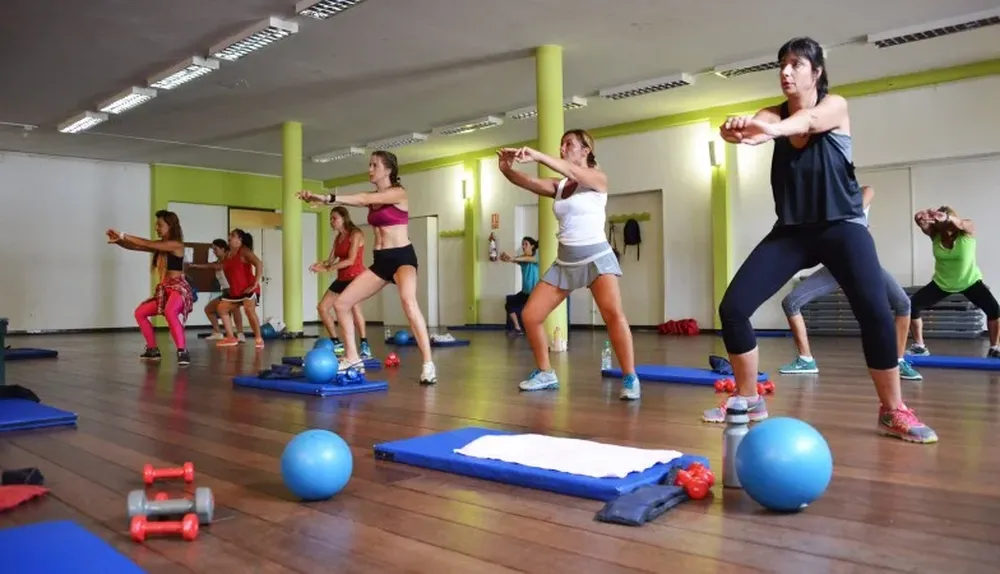 Entrenamiento en gimnasios