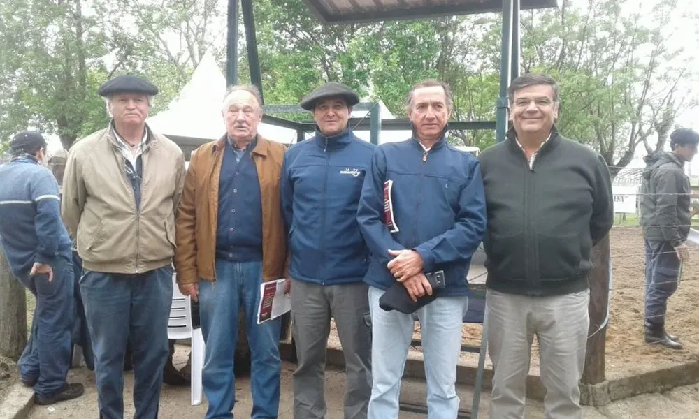 Alejandro Stirling, Roberto Bertsch, Diego Otegui, Carlos Martín Correa y Martín San Román