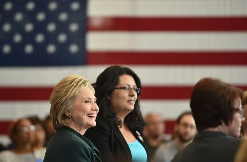 La candidata demócrata Hillary Clinton