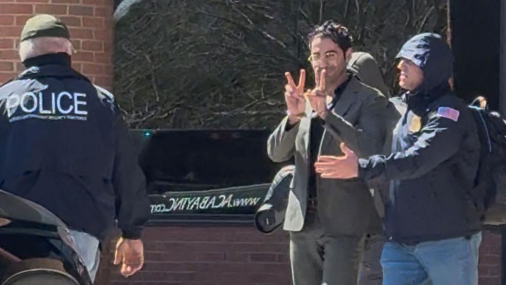 Mohsen Mahdawi fue detenido por agentes federales en Vermont.