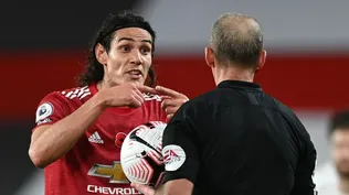 Edinson Cavani está cerca de abandonar al United, según medios ingleses