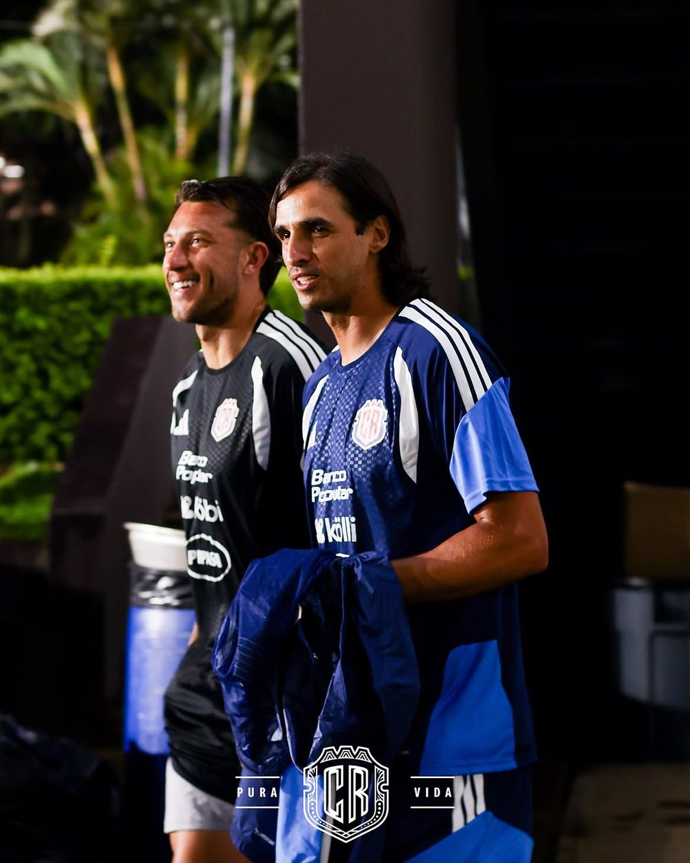 Bryan Ruiz y Francisco Calvo