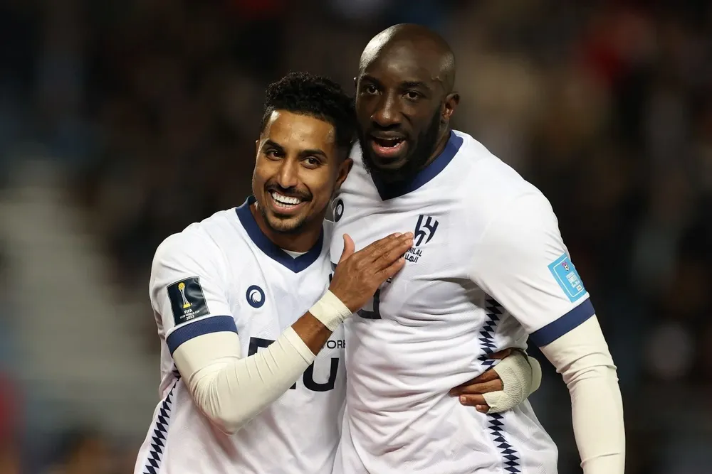 Salem al-Dawsari y Moussa Marega