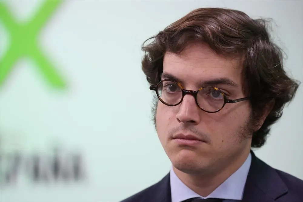 El diputado de VOX José María Figaredo.