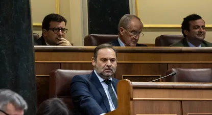 El diputado del Grupo Mixto y exministro de Transportes José Luis Ábalos.