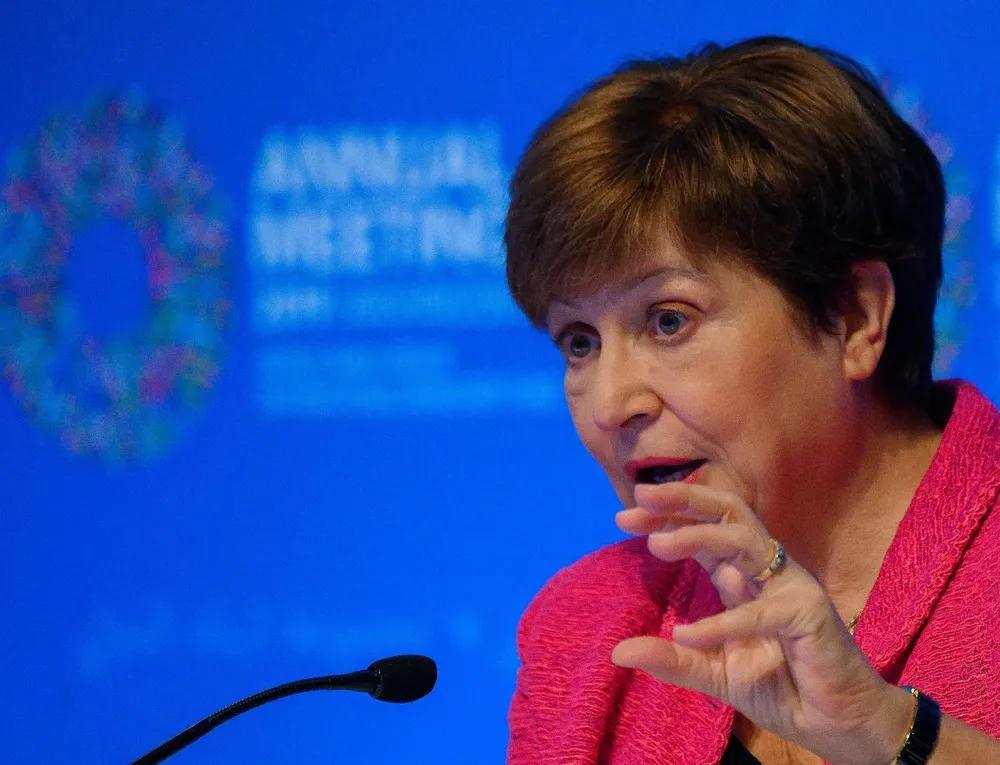 La directora del FMI, Kristalina Georgieva.