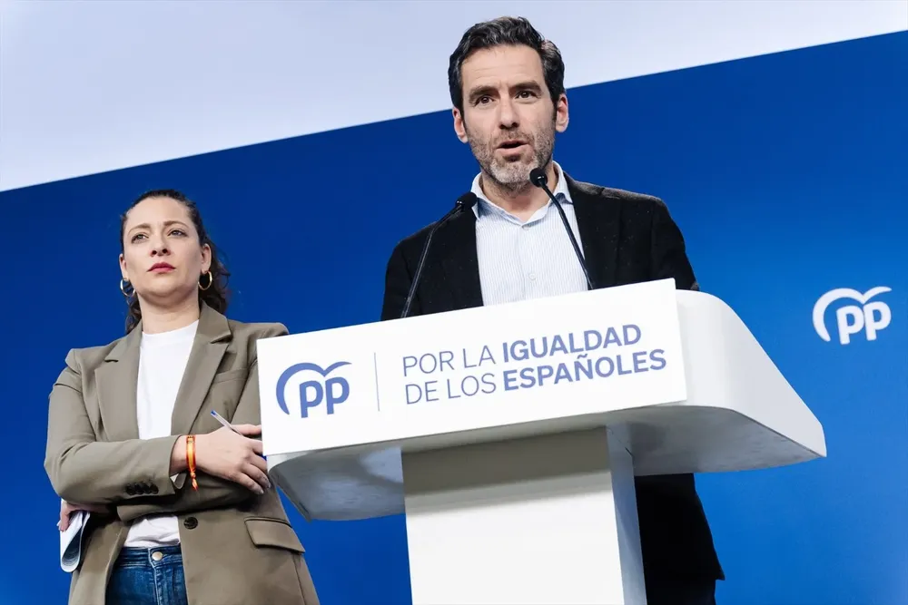 El vicesecretario de Cultura y portavoz del PP, Borja Sémper (Archivo)