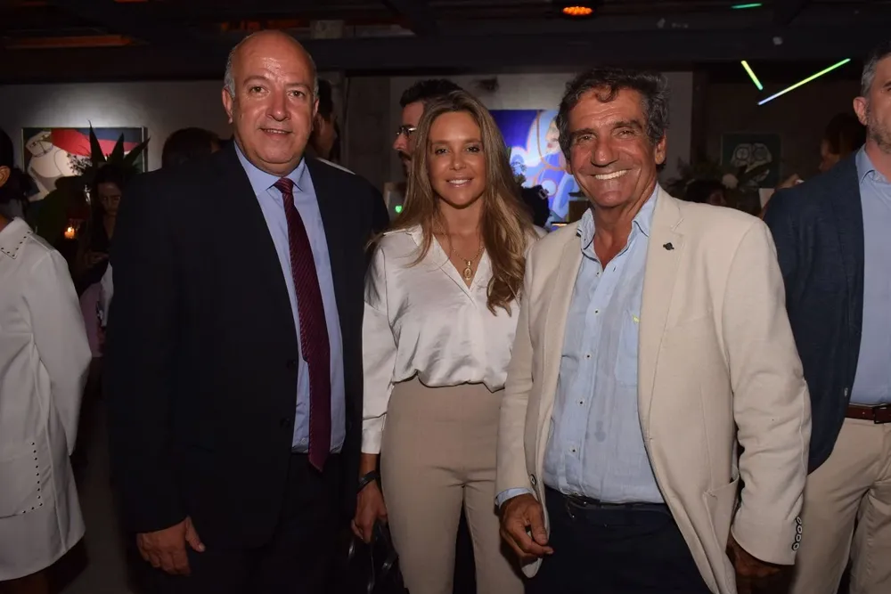 German Coutinho, Vera Facchini y Martin Laventure