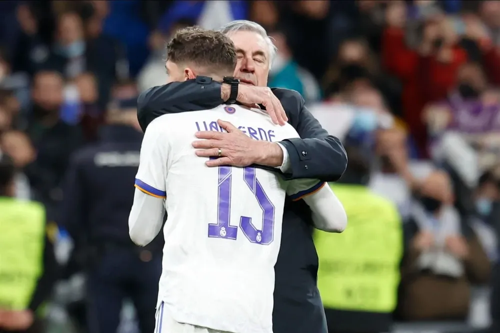 Ancelotti y Valverde