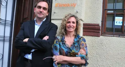 Virginia García Morales y Pedro Camou, socios de Alinea