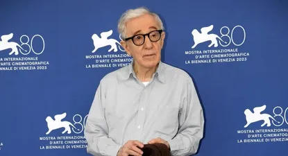 El director de cine Woody Allen en el Festival de Venecia