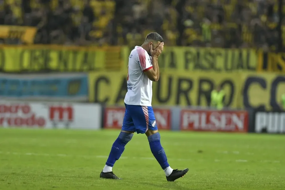 Gigliotti se fue expulsado ante Nacional