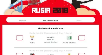 Jugá en la penca del Mundial con Referí y ganá un smart TV