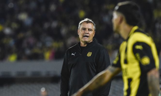 Diego Aguirre, técnico de Peñarol
