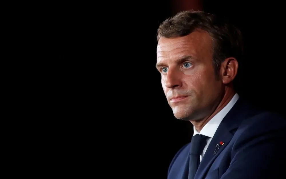 Emmanuel Macron, presidente de Francia