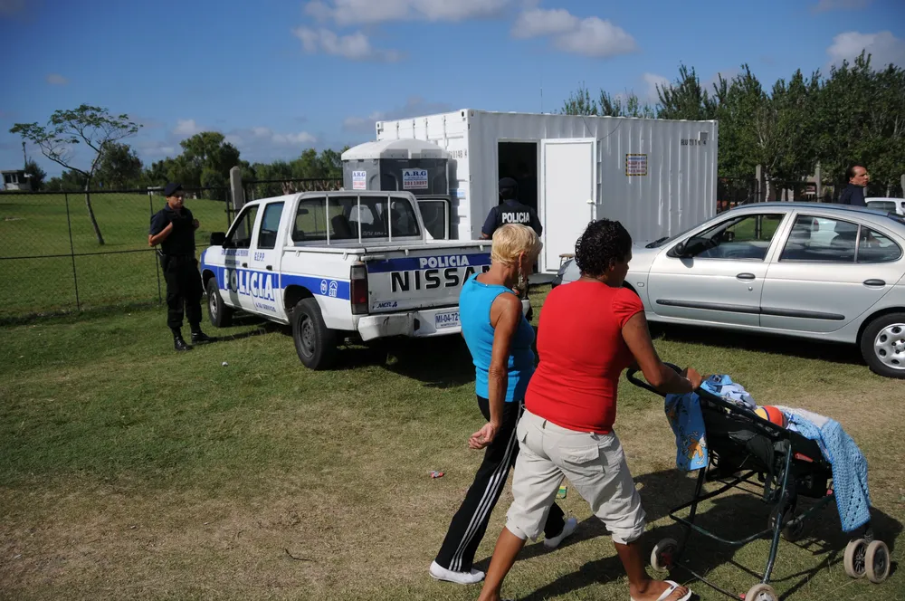Los secuestradores pautaron la transacción en el kilómetro 12 de Camino Maldonado.