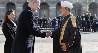 Los Reyes reciben al Sultán de Omán con motivo de su Visita de Estado a España