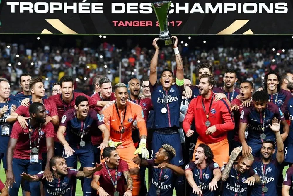 Cavani y su 14° título en PSG