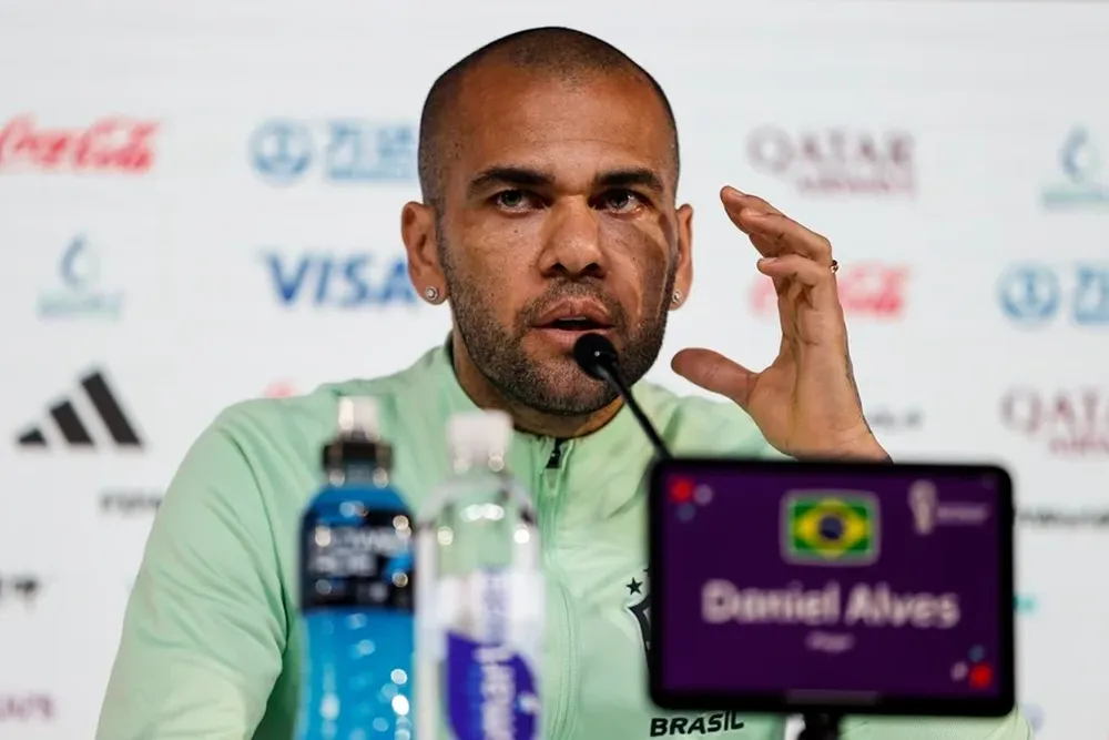 El exfutbolista del FC Barcelona Dani Alves