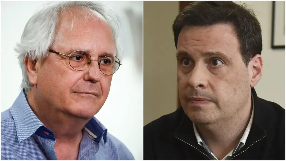 Rodolfo Saldain y José Pereyra