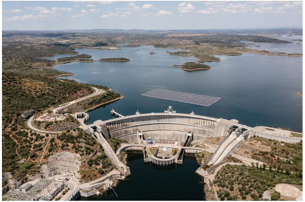 Embalse de Alqueva, en Huelva