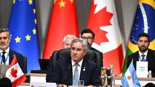 El canciller Pablo Quirno fue el representante argentino en el G20.&nbsp;